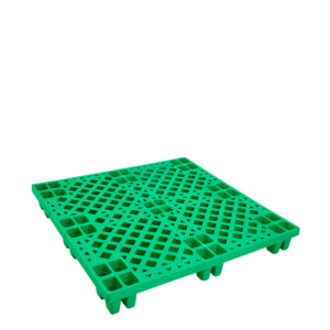 JUAL PALLET PLASTIK BARU GREEN LEAF 2604 UKURAN 110x110x14 CM: Solusi Pallet Plastik Heavy Duty untuk Industri Modern