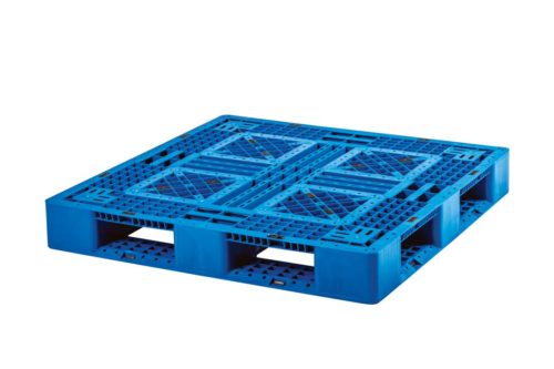 PALLET PLASTIK RABBIT NPJ-1111, UKURAN 110x110x15 CM | PALET WAREHOUSE INDUSTRI