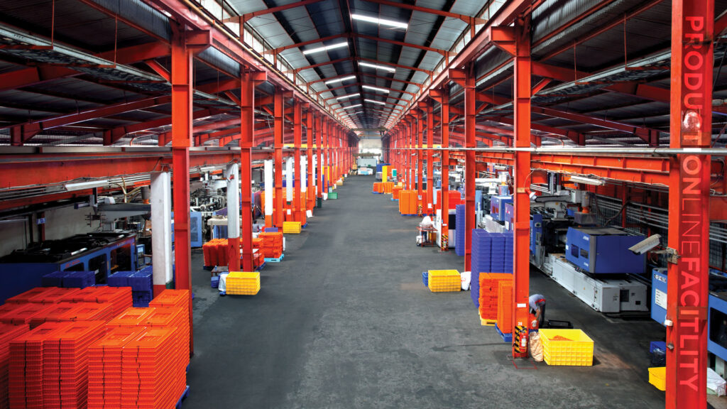 PALLET PLASTIK RABBIT STANDAR RAK GUDANG WAREHOUSE PABRIK INDUSTRI DI INDONESIA
