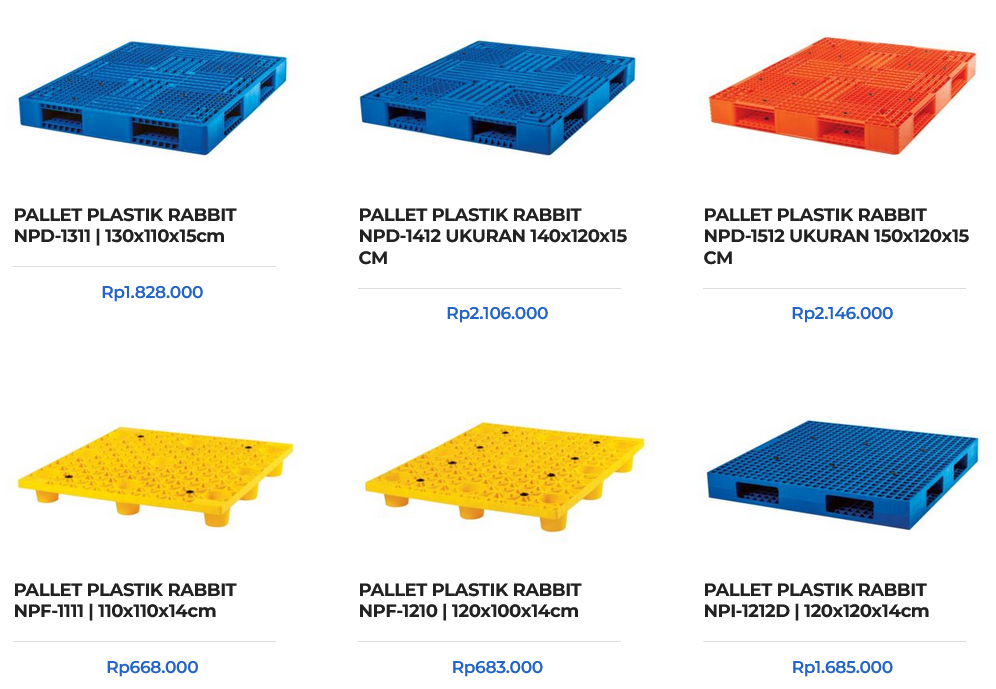 UKURAN PALLET PLASTIK STANDAR NASIONAL & INTERNASIONAL | PALLETPLASTIKINDUSTRI.COM