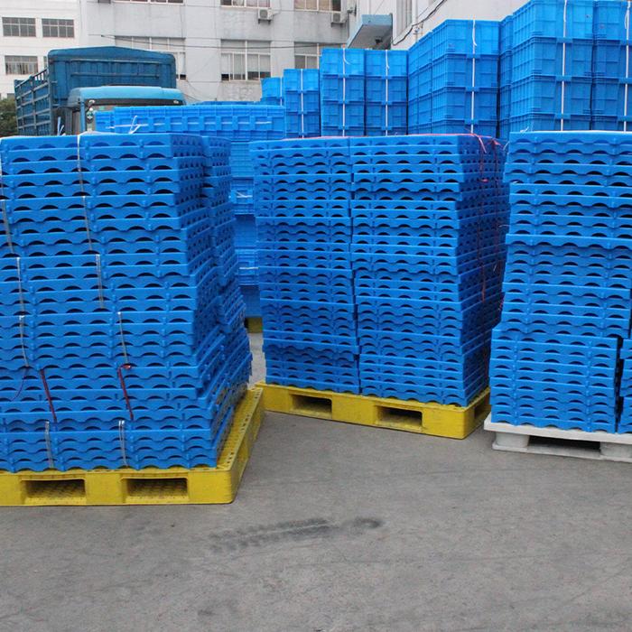 PALET FLOORING PLASTIK 100x60x5 CM LINHUI 1006 | ALAS GUDANG ANTI LEMBAB MULTIFUNGSI | PALLETPLASTIKINDUSTRI.COM