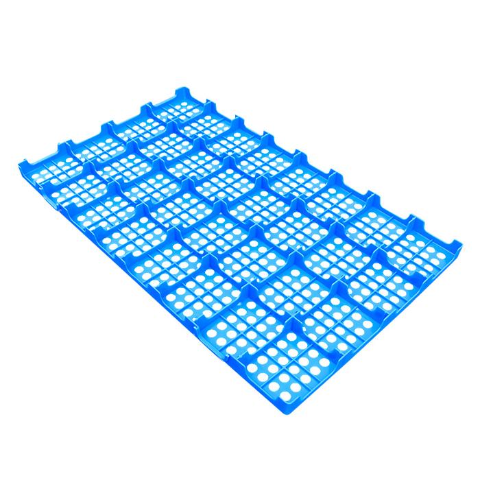 PALET FLOORING PLASTIK 100x60x5 CM LINHUI 1006 | ALAS GUDANG ANTI LEMBAB MULTIFUNGSI | PALLETPLASTIKINDUSTRI.COM
