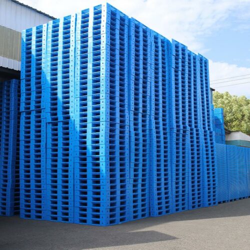 PALLET PLASTIK BARU MURAH BIRU LINHUI 1210 RACKABLE 120x100x15 CM | PALLETPLASTIKINDUSTRI.COM