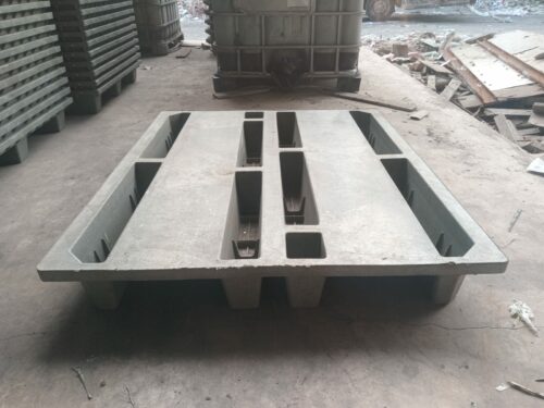 PALLET PLASTIK MURAH DAUR ULANG 100x120x15 CM - RAIB RECYCLED PLASTIC PALLET TIPE SP25